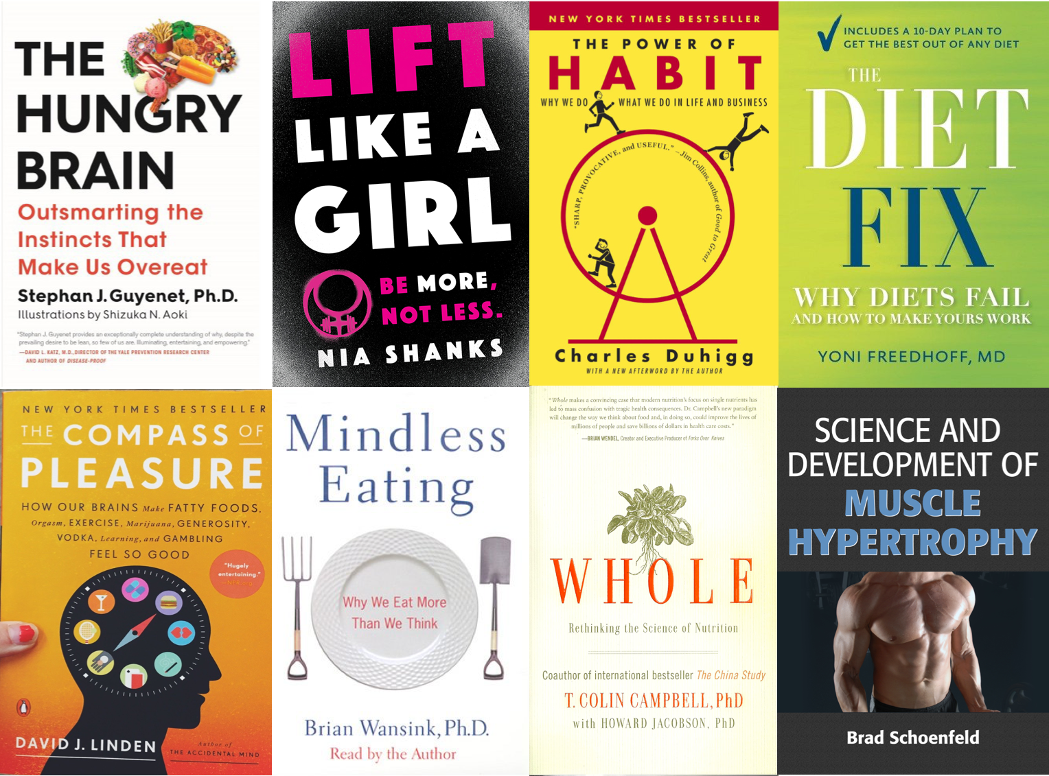 Diet/Health & Wellness Books Worth Reading: Some of My Favorites.